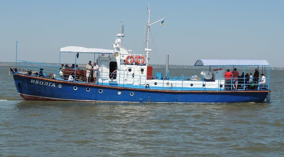 Das Ausflugsboot «Iwolga».