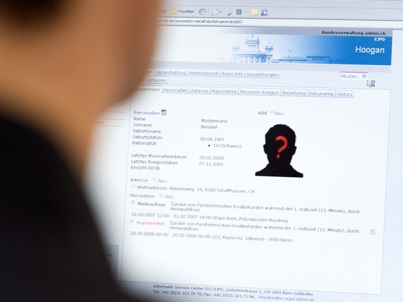 ZUR MELDUNG DES BUNDESRATES ER MOECHTE PRAEVENTIVE UEBERWACHUNG DE NACHRICHTENDIENSTS ERLAUBEN, STELLEN WIR IHNEN FOLGENDES BILD ZUR VERFUEGUNG --- Der Schweizer Nachrichtendienst moechte in manchen F ...