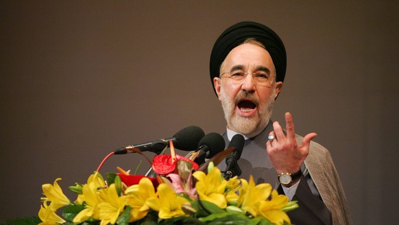 Former Iranian President Mohammad Khatami called for a referendum to settle the country s disputed presidential election, according to Iranian websites in Tehran, Iran on July 20, 2009. File picture s ...