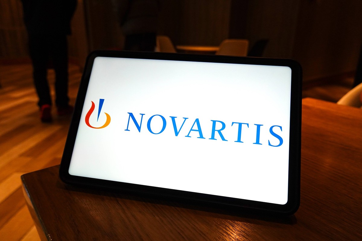 Photo Illustration in China - 14 Mar 2026 In this photo illustration, the Novartis logo is displayed on the screen of a smart tablet. China Copyright: xSheldonxCooperx/xSOPAxImagesx 260316 logos16