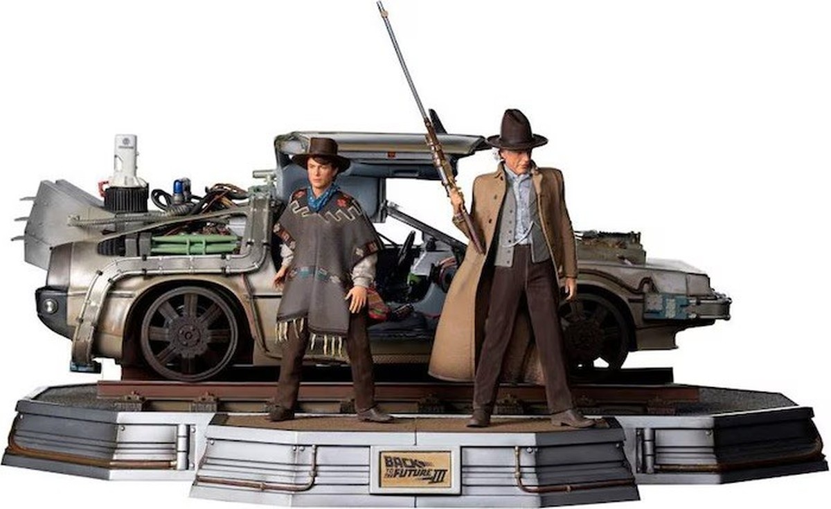 2664.–CHF
Iron Studios Retour vers le Futur III Statuettes 1/10 Art Scale Full Set Deluxe 57 cm sammelfigur