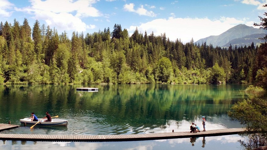 Crestasee bei Flims, Graubünden