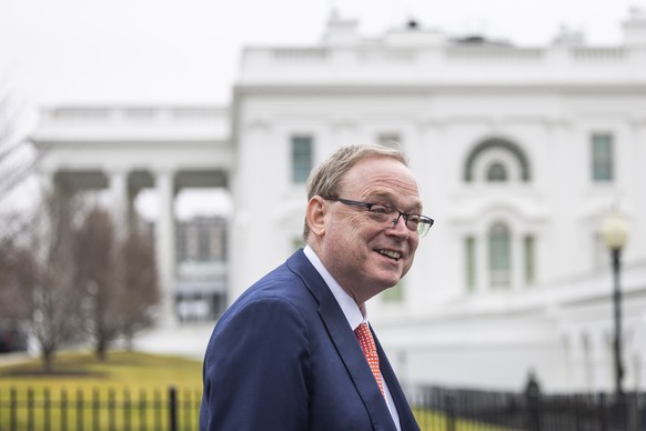 epa12638880 US Director of the National Economic Council Kevin Hassett walks into the West Wing of the White House in Washington, DC, USA, 09 January 2026. EPA/JIM LO SCALZO