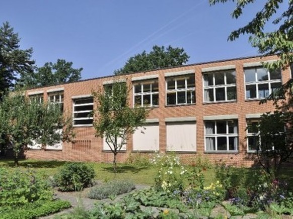Das Zürcher Schulhaus Auhof.