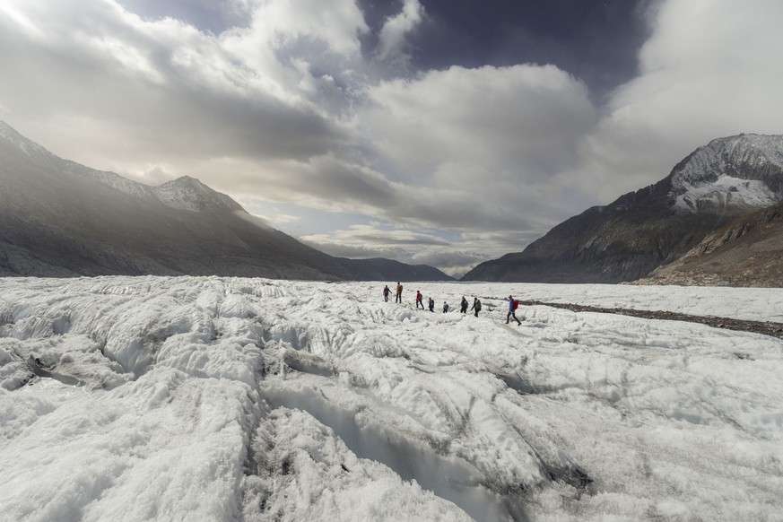 Rauszeit Gletscher Aletschgletscher