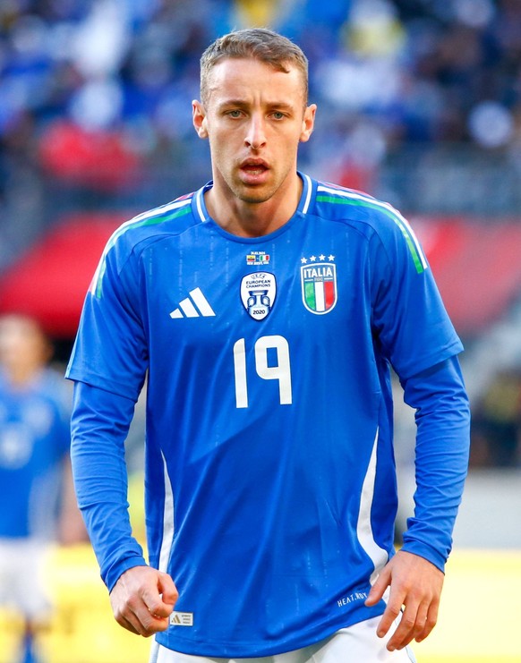 March 24, 2024, Harrison, Nj, United States: Davide Frattesi of Italy during a match against Ecuador in an International Friendly, L