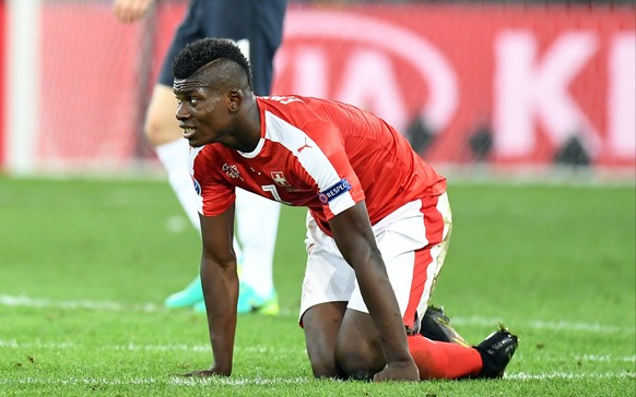 Bemüht, aber glücklos: Breel Embolo gegen Frankreich.