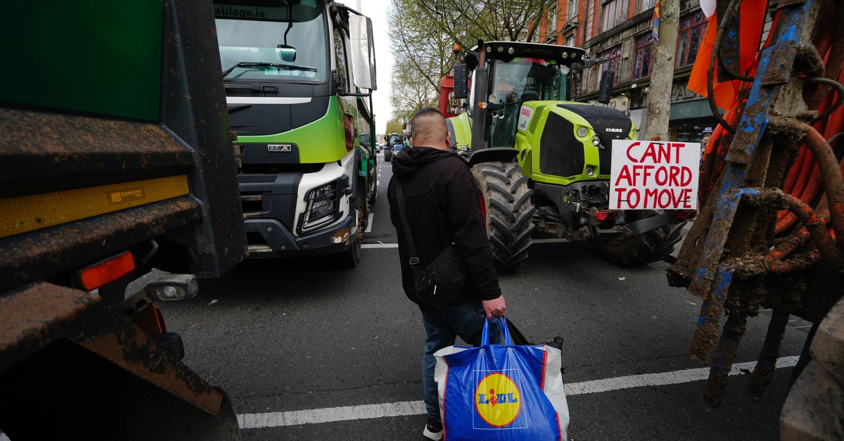 Proteste in Irland – Sorge vor Engpässen und Panikkäufen