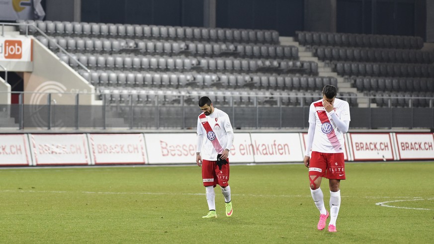 Keine Fans und keine Zukunft: Der FC Biel ist am Ende.