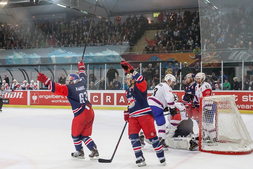 Salzburg jubelt nach dem 7:1-Kantersieg gegen Kloten.