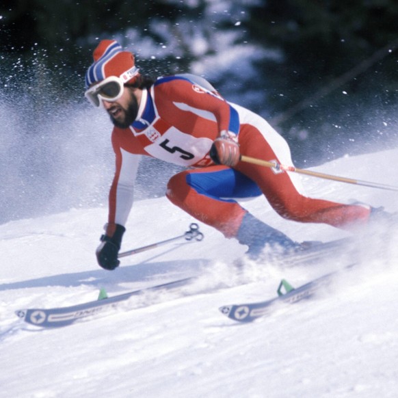 Olympische Winterspiele in Innsbruck, Riesenslalom der Herren: Heini Hemmi (Schweiz)
Olympic Winter Games in Innsbruck Giant slalom the men Heini Hemmi Switzerland