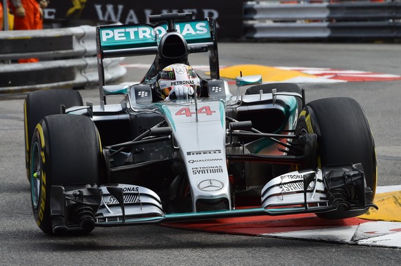 Monte Carlo, 21.5.2015, Formel 1, Grand Prix Monaco, Training, Lewis Hamilton. (Rubio/Marca/EQ Images) SWITZERLAND ONLY