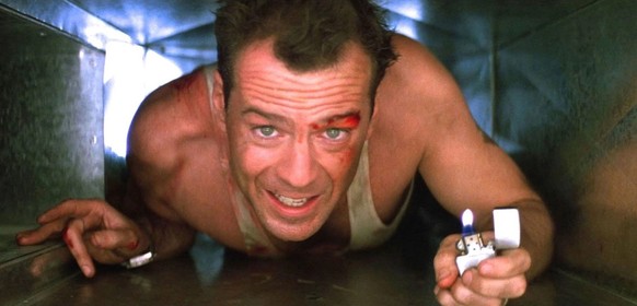 Bruce Willis in "Die Hard" (1988)