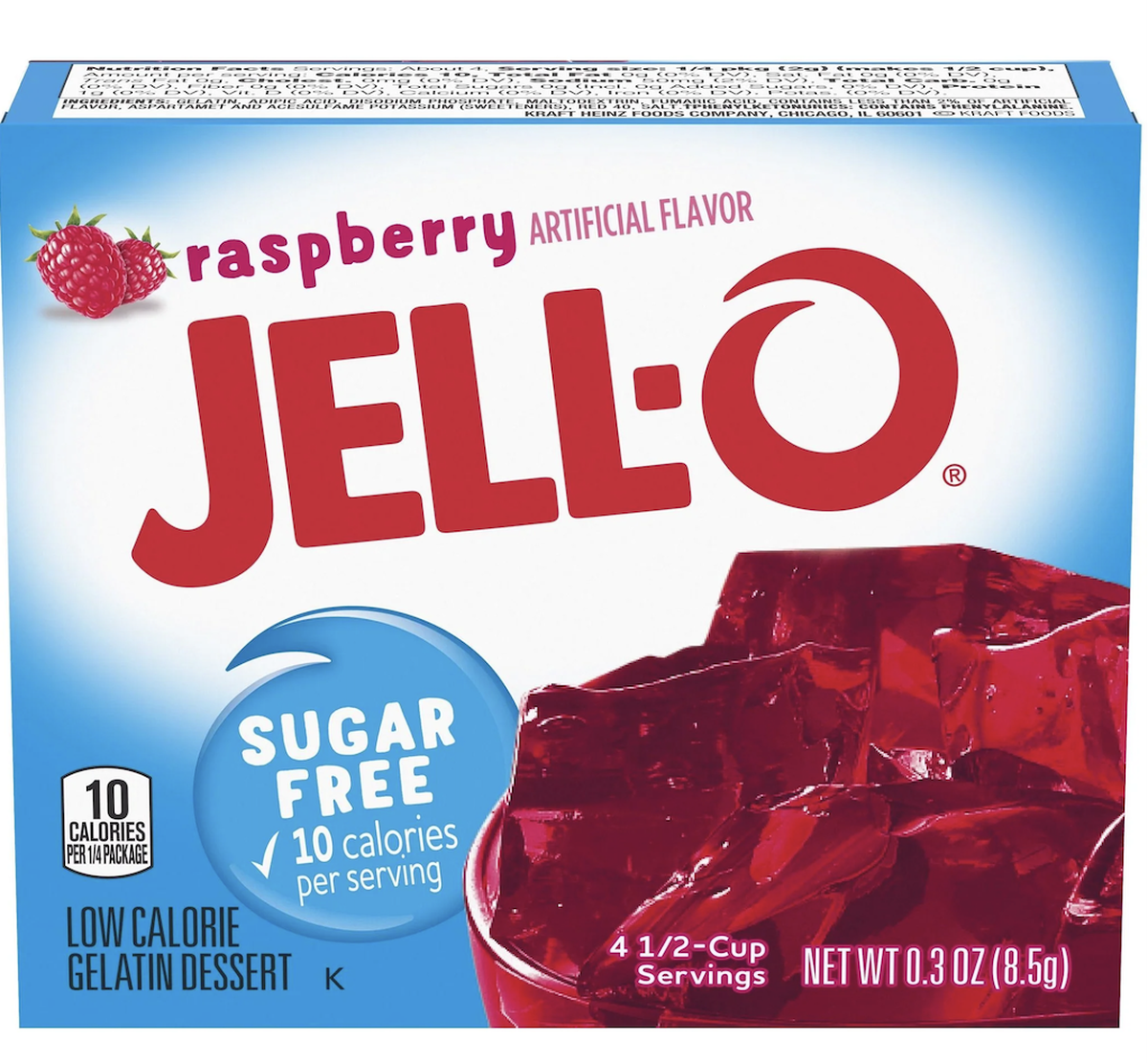 Du Jell-O, si vous n'êtes pas familier avec cette immondice typiquement américaine.