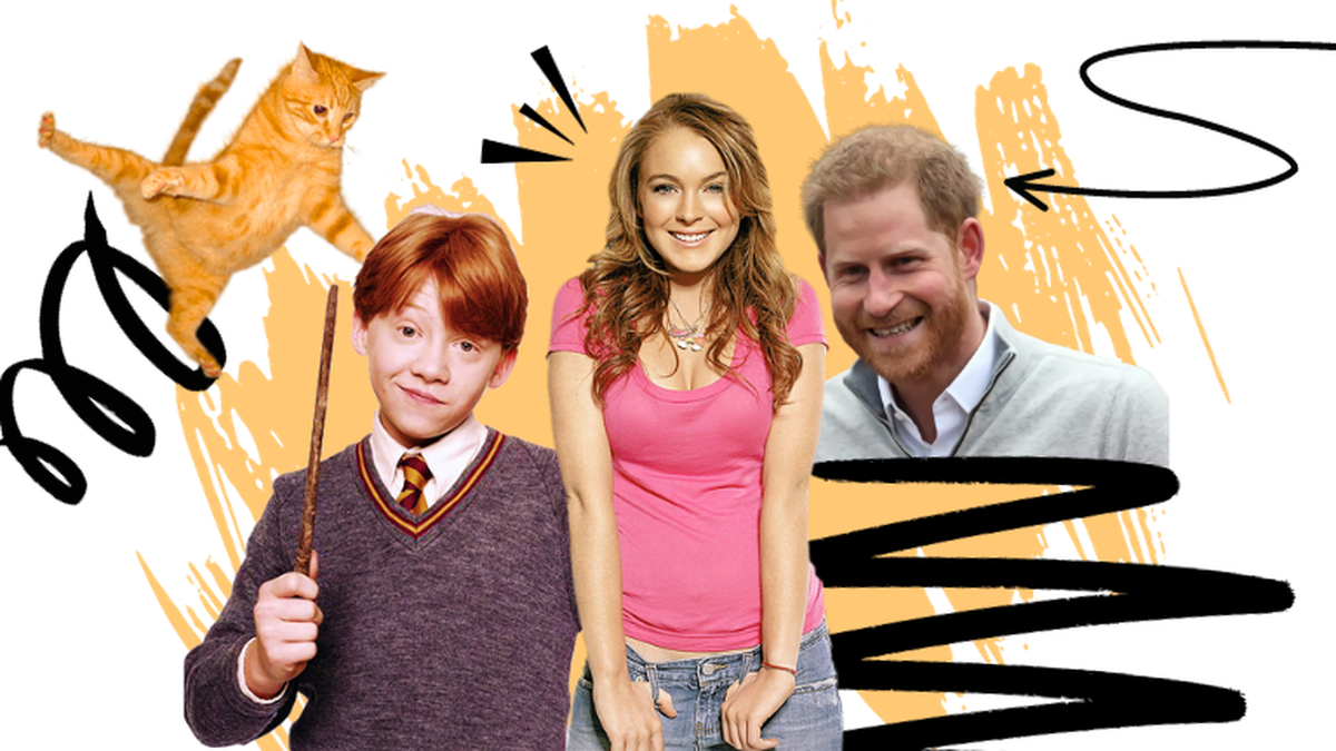 Le 12 janvier, c'est la journée mondiale des roux, avec le «kiss a ginger day». Qu'ont en commun le prince Harry, les chats orange, Ron Weasley et Lindsay Lohan?