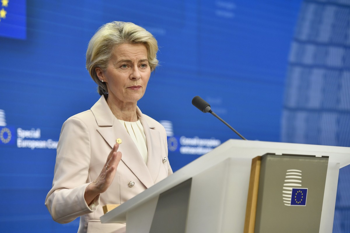 Ursula von der Leyen, présidente de la Commission européenne.