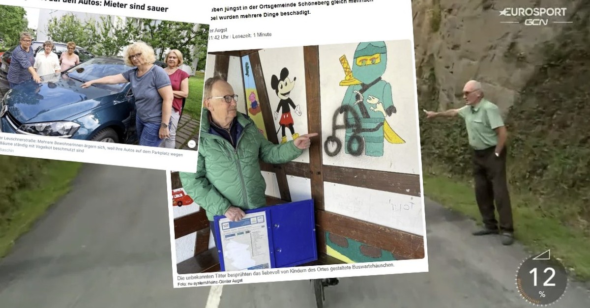 Und hier: Rentner zeigen auf Dinge ☝?☝?