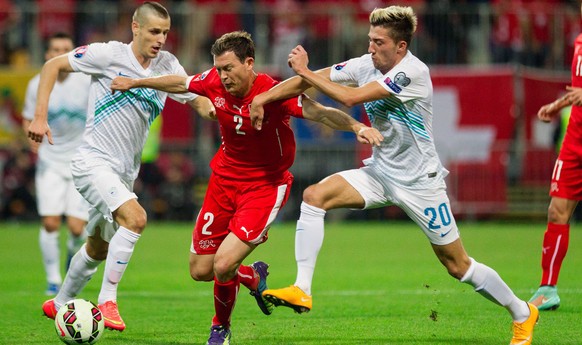 Spiel im Griff, aber kaum Torchancen: Gegen Slowenien zeigten sich die Schweizer ideenlos.