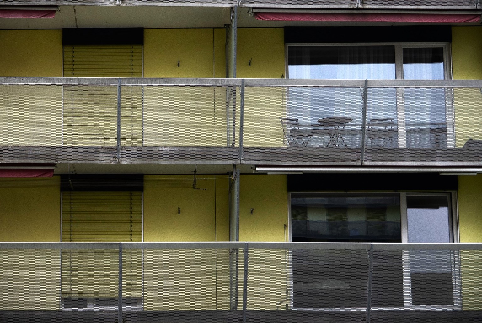 So sieht es bei den Sugus-Häusern ein Jahr nach der Kündigung durch Besitzerin und Erbin Regina Bachmann aus. (Aufnahmen vom 3. Dezember 2025)