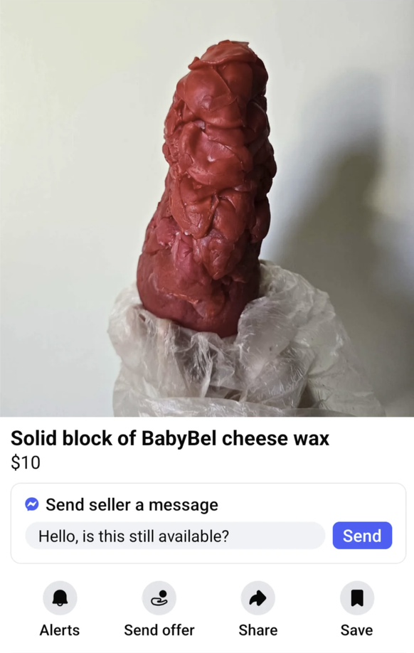 Dinge, die Leute versuchten, online zu verkaufen