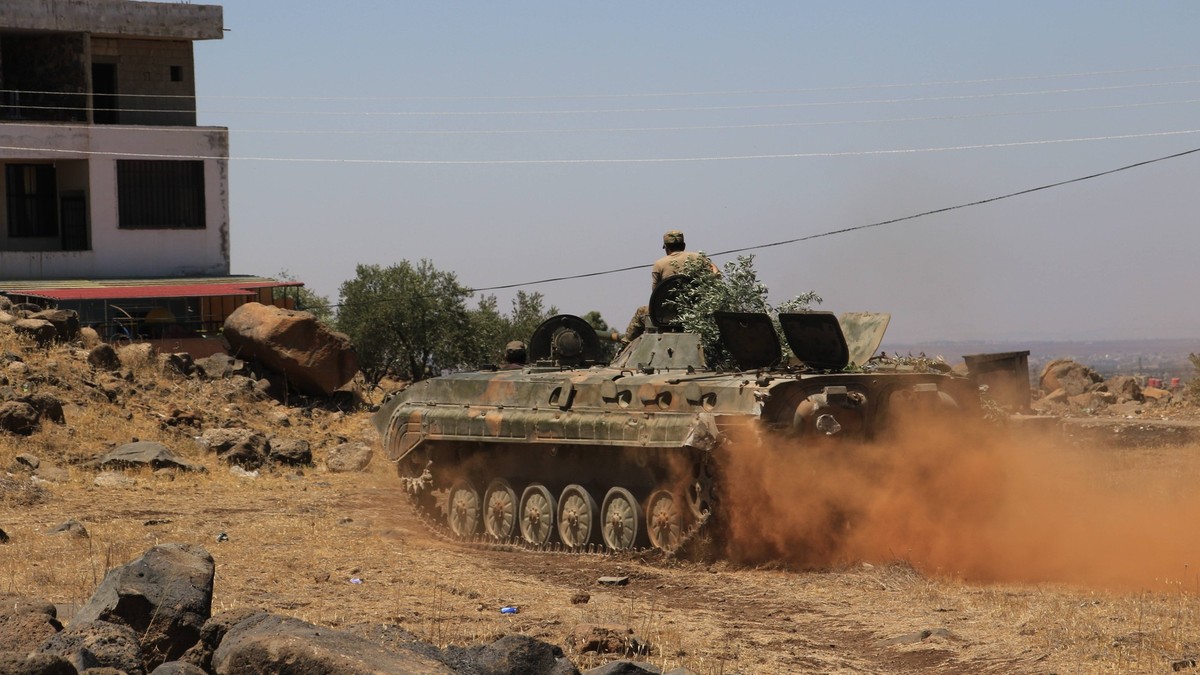 Les forces syriennes ont été déployées à Soueida, en Syrie.