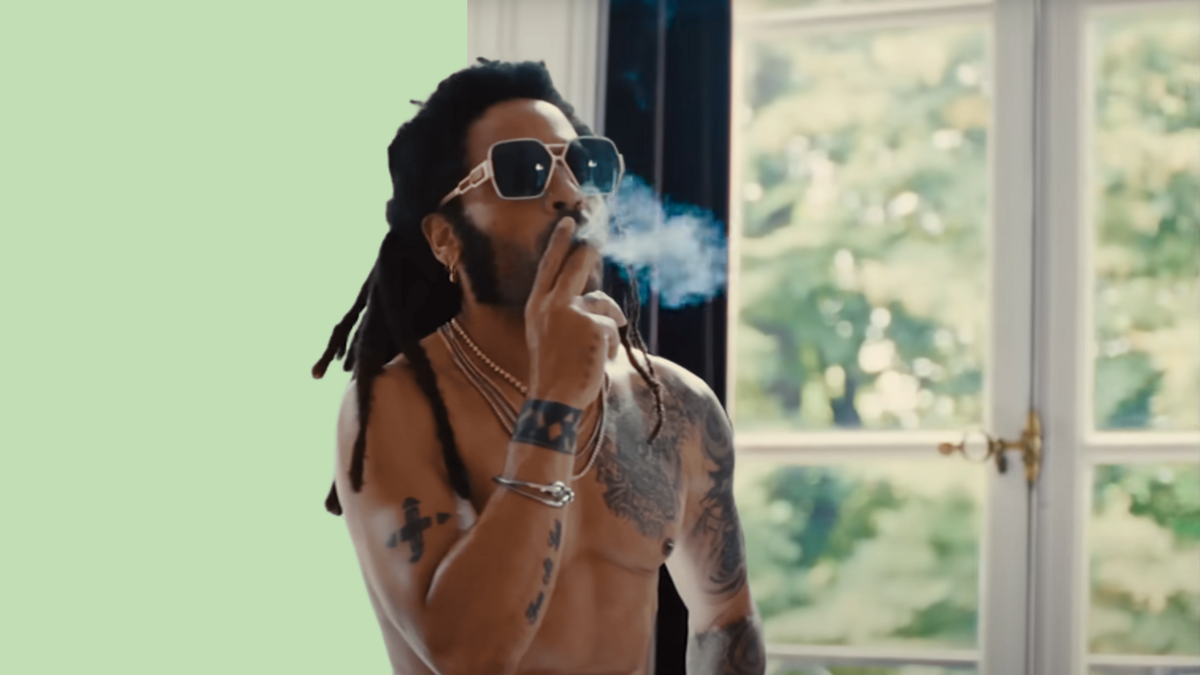 «J'ai envie de l'épouser!» Lenny Kravitz a distribué de l'amour au Jazz.