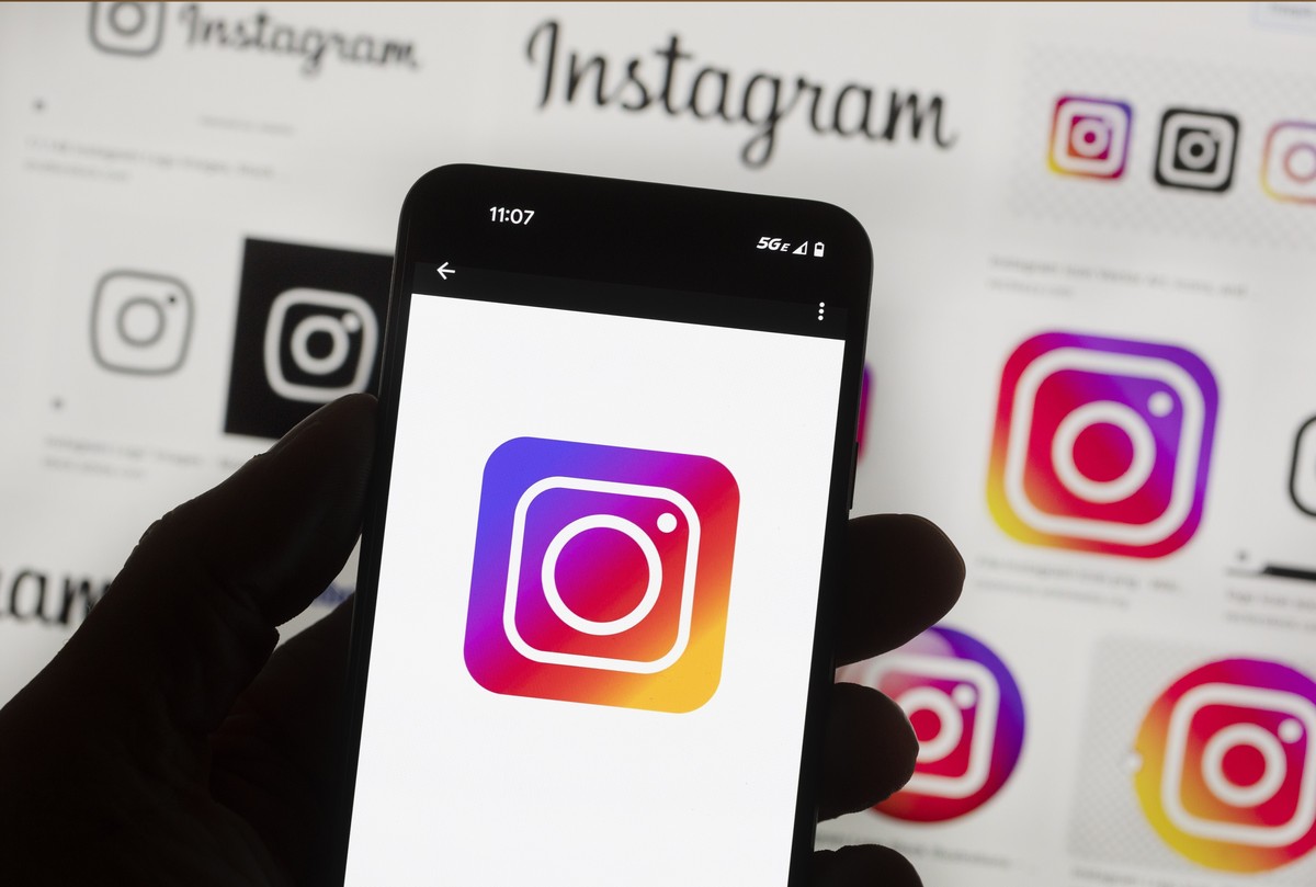 File - The Instagram logo is seen on a cell phone in Boston, USA, Friday, Oct. 14, 2022. Facebook and Instagram users in Europe are getting the option to pay for ad-free versions of the social media p ...