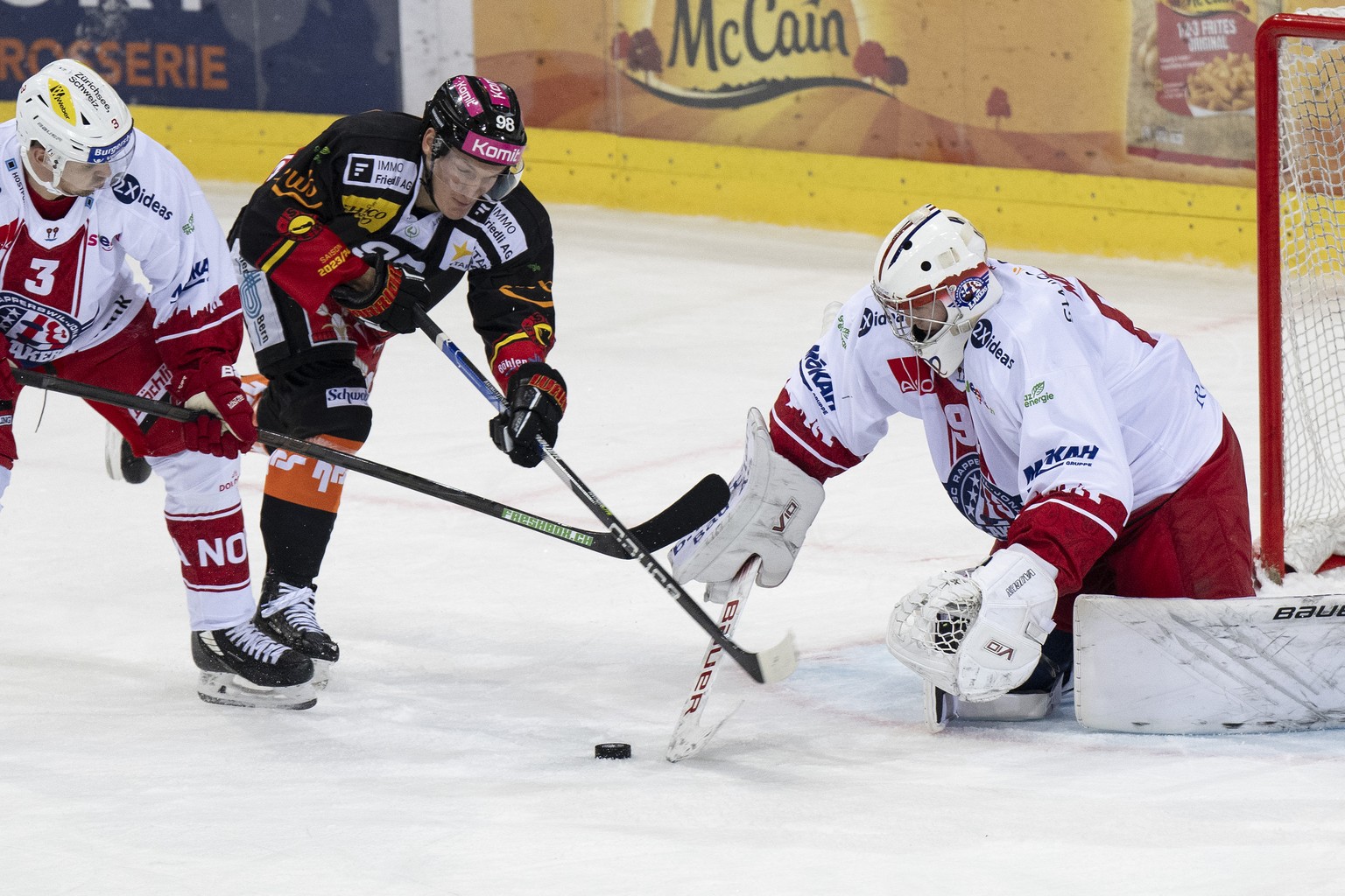 Eishockey National League live Bern gegen Rapperswil-Jona