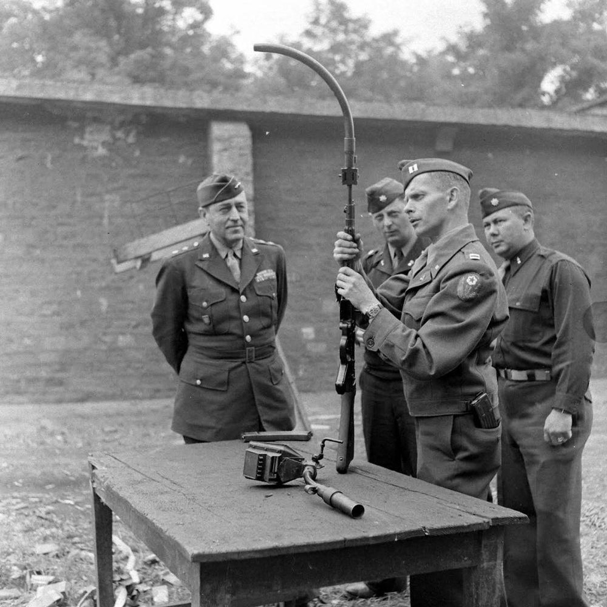 Auch die Amerikaner begannen bald, das Prinzip des Krummlaufs von den Deutschen zu übernehmen.