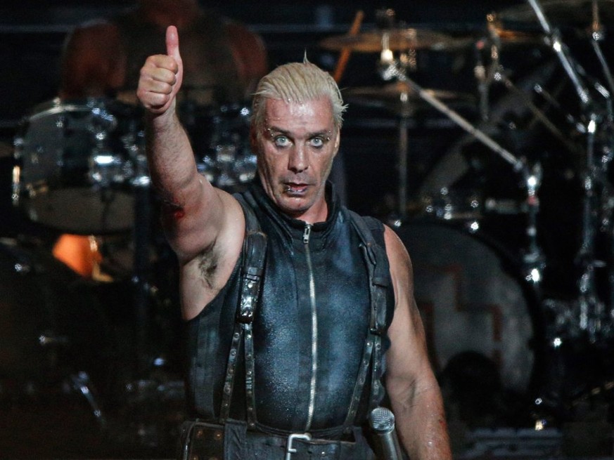 Er polarisiert mit seiner Band immer mal wieder: Rammstein-Frontmann Till Lindemann. (Archivbild)