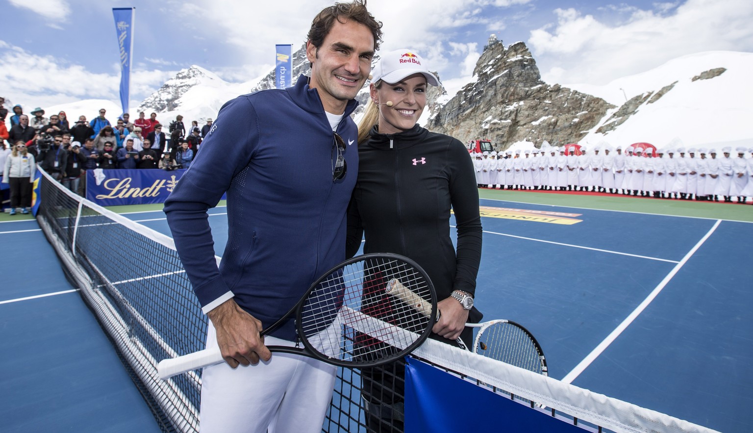 Lindsey Vonn ist Roger Federers grösster Promi-Fan.
