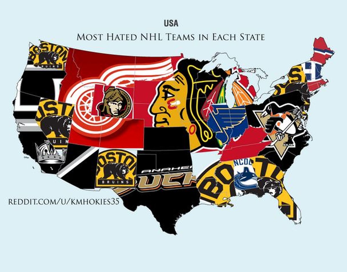 Die meistgehassten Teams in den USA …