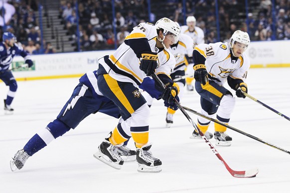 Trotz zwei Assists in den Testspielen genügte die Leistung von Fiala bei Nashville nicht.&nbsp;