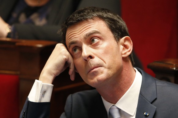 Manuel Valls:&nbsp;Le Pen – eine «Brandstifterin der öffentlichen Debatte».