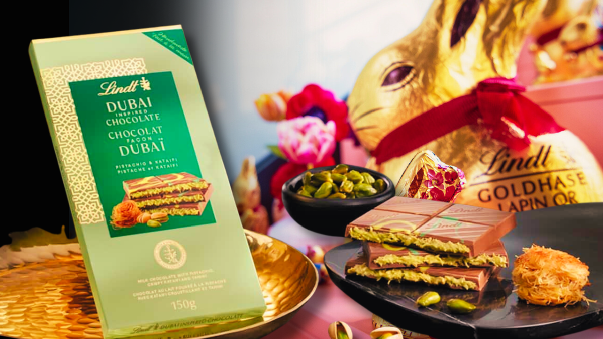 Lindt &amp; Sprüngli, chocolat Dubaï et gros chiffres.