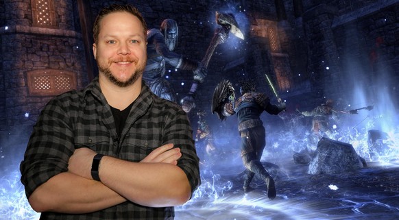 Rich Lambert, Creative Director der «The Elder Scrolls Online»-Macher.