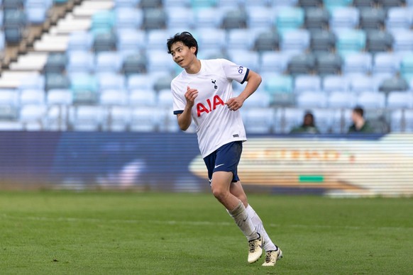 Manchester City v Tottenham Hotspur - U18 FA Youth Cup Han Willhoft-King is playing in the FA Youth Cup Quarter Final between Manchester City Under 18s and Tottenham Hotspur Under 18s at the Joie Stad ...
