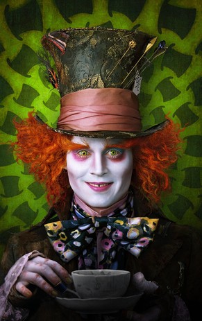 Johnny Depp in «Alice im Wunderland».