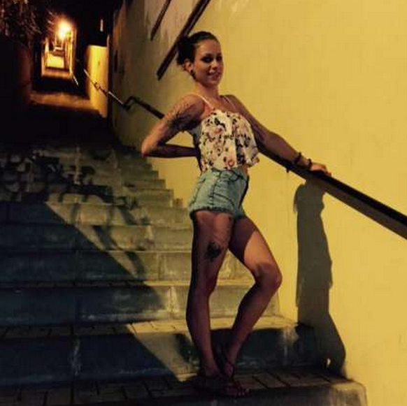 Celina Feri auf einem Ferienfoto.