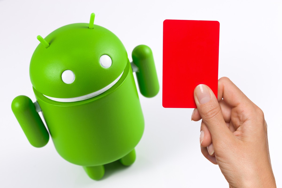 Die EU zeigt Alphabet-Tochter Google die rote Karte.
