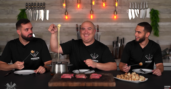 guga gustavo tosta youtube steaks aromat fondue brasilien usa schweiz food essen kochen fleisch https://youtu.be/A9u5WJswang