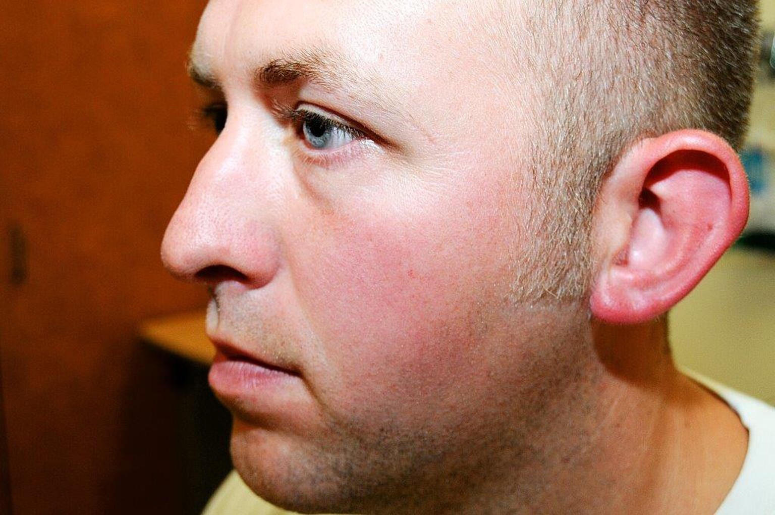 Darren Wilson. Der Polizist, der Michael Brown erschossen hat, sagt, er habe nur seinen Job getan.&nbsp;