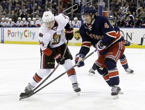 Diaz im Dress der New York Rangers.