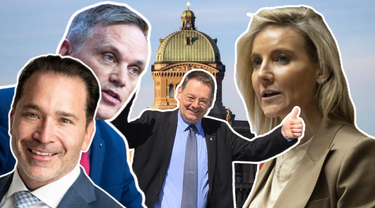 Conseil fédéral: les candidats UDC déclarés