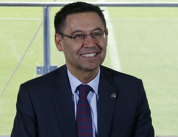 Barças Präsident&nbsp;Josep Maria Bartomeu akzeptiert die Strafe.