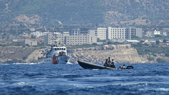 Search and rescue continues for 18 missing after passenger vessel capsizes off Kyrenia KYRENIA, TRNC - AUGUST 31: Search and rescue operations continue by sea and air for 18 people who went missing af ...