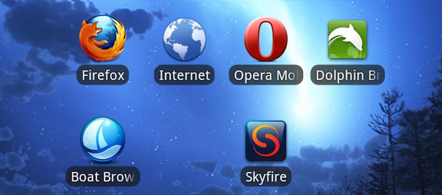 Wer auf seinem Android-Handy den Internet-Browser mit der Weltkugel benutzt, sollte zu Chrome oder Firefox wechseln.