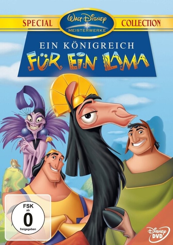 Ein Königreich für ein Lama: Filmposter