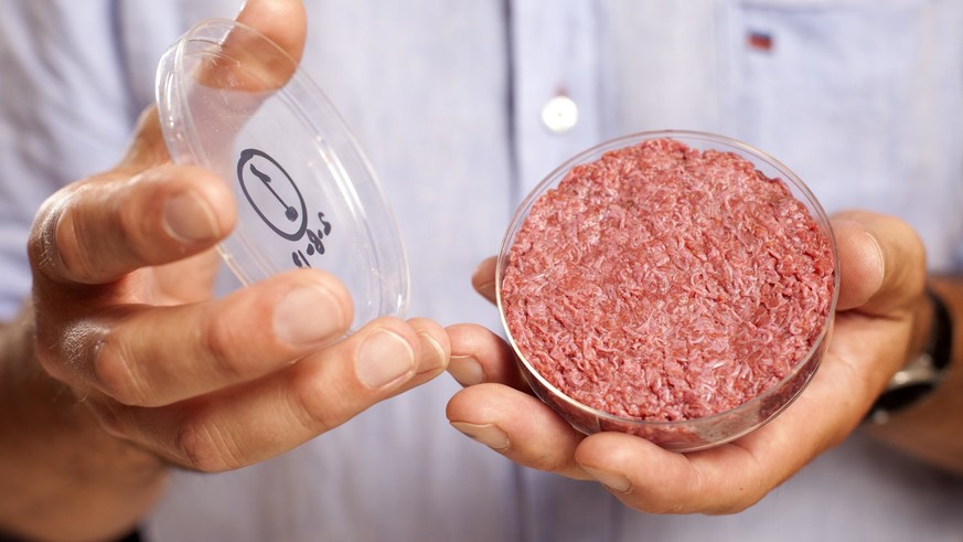 Mosa Meat Kultiviertes Fleisch Burger aus dem Labor