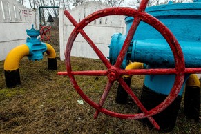Gasanlage in der Nähe von Kiew